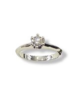Anello Gioielleria Sorrentino Donna Lab Grown Diamonds in Oro bianco Diamante Lab Grown 0.34 Ct 1LBSL4 - 1LBSL4
